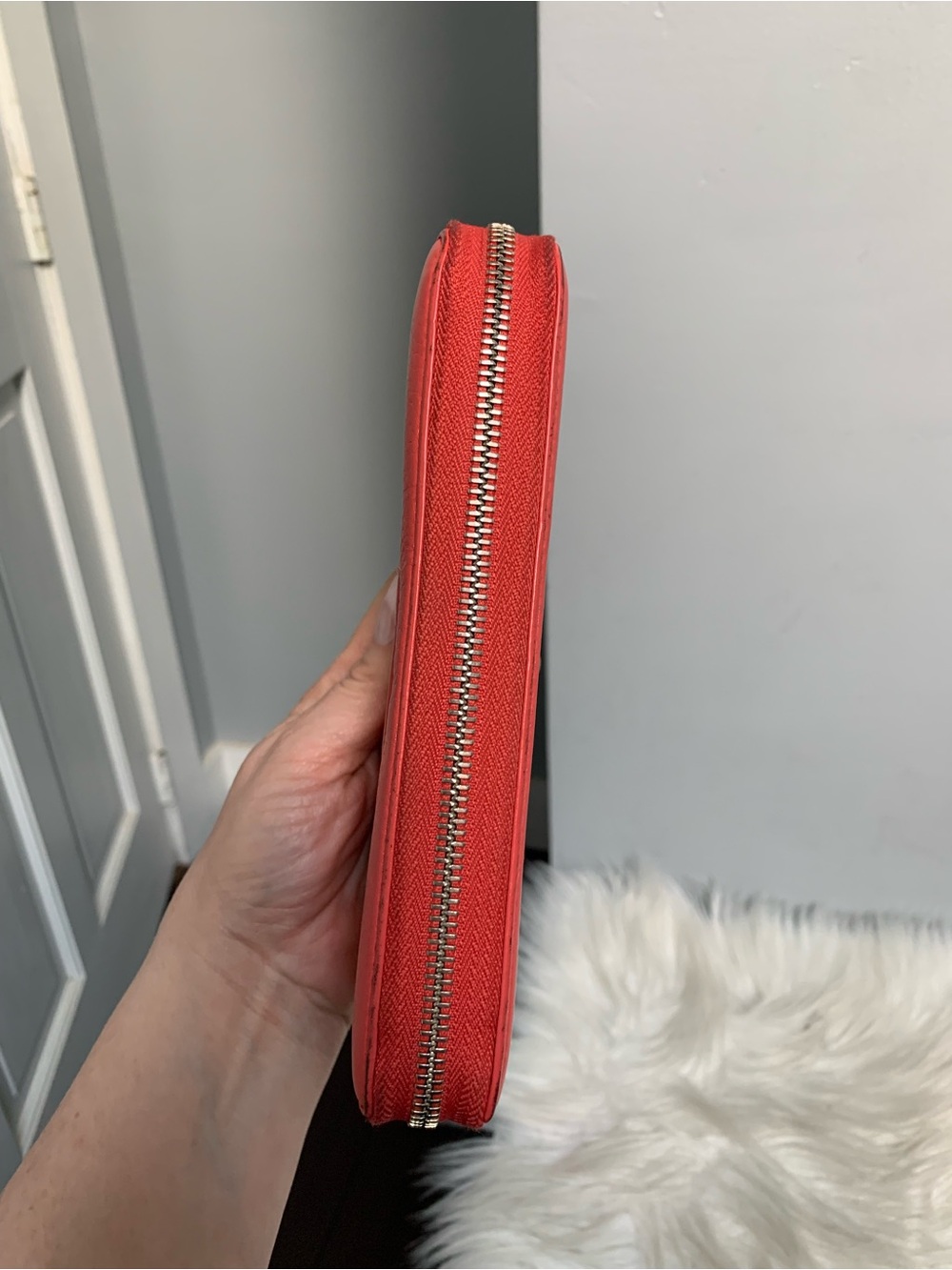 Authentic pink Gucci soho large zippy wallet. - Picture 6 of 14